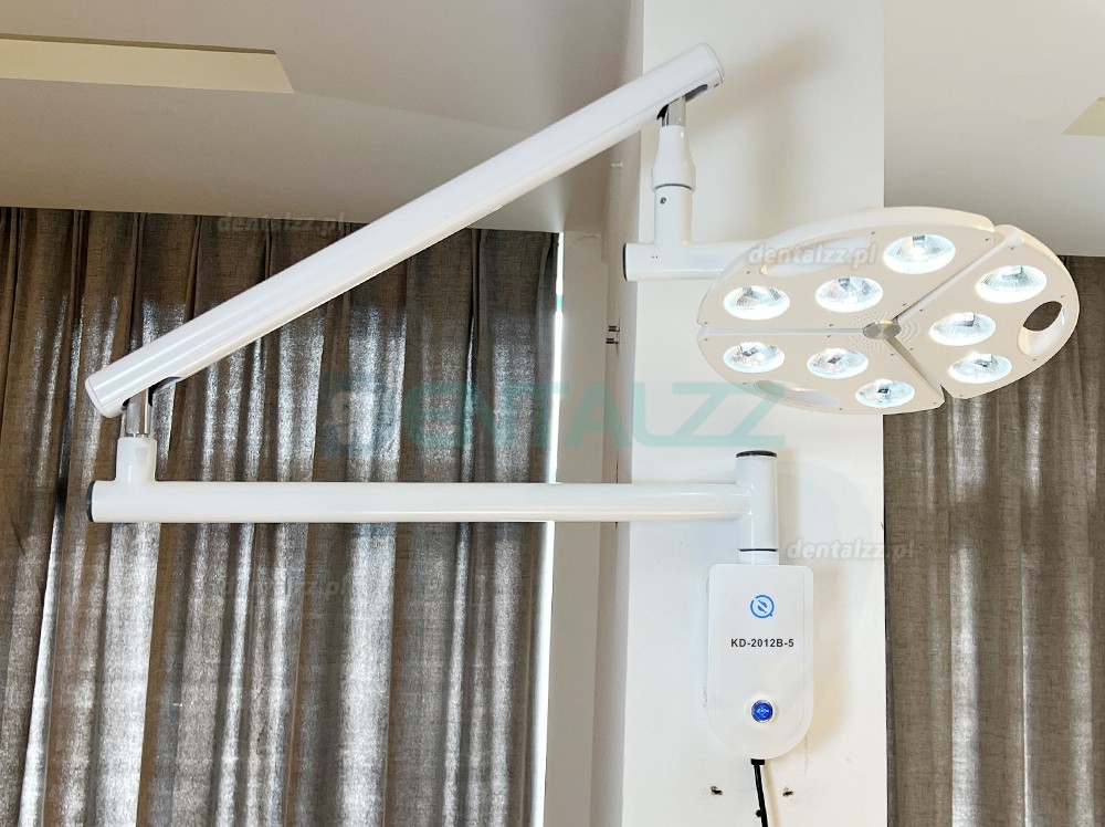 KWS KD-2012B-5 Lampa Operacyjna Stomatologiczna LED 90W Ścienna Bez cieni